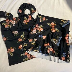 Albion Fit Bella tankini and swim skirt set NWT.